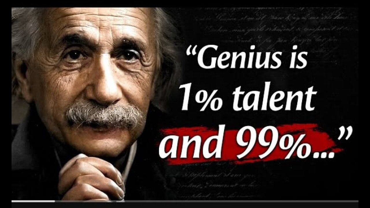 Life lesson of Albert Einstein's said that changed the world