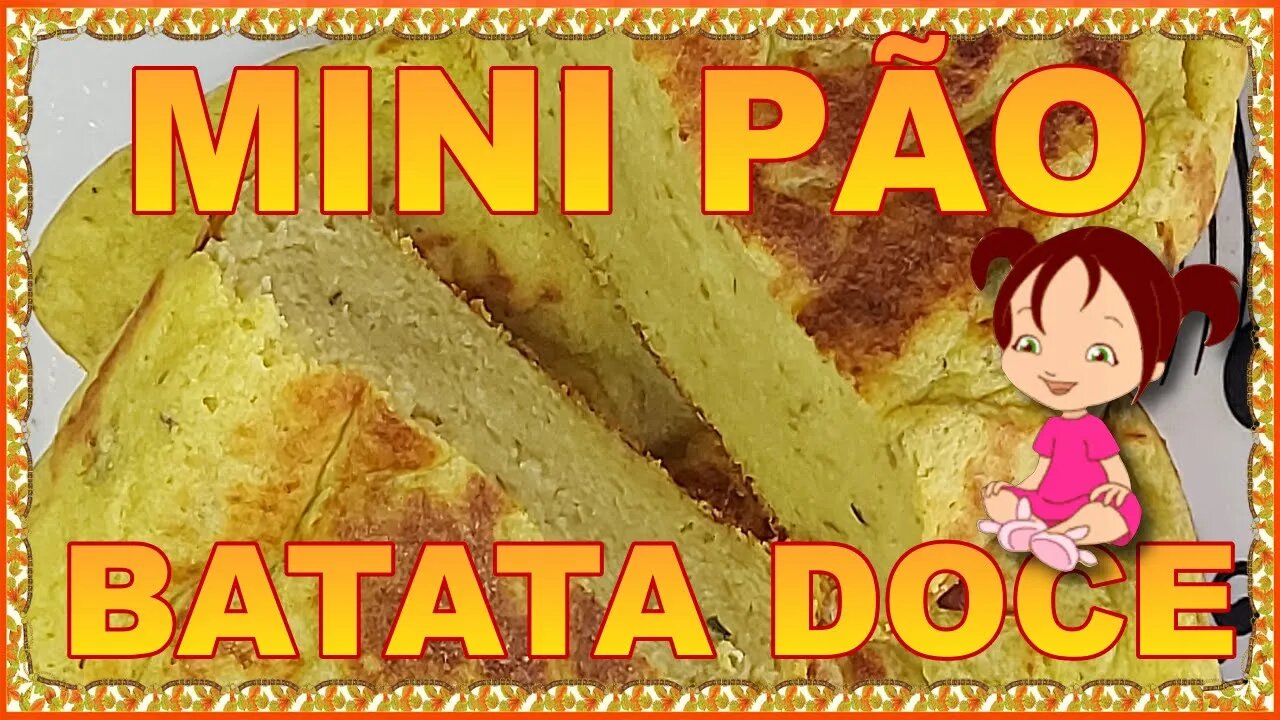 💗MY💗MINI PÃO DE BATATA DOCE #SAUDÁVEL