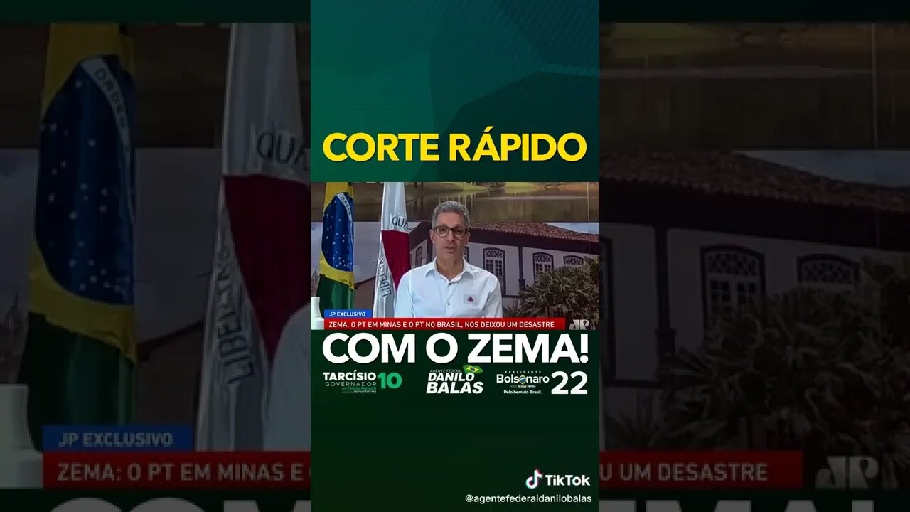 Corte rapido com Zema