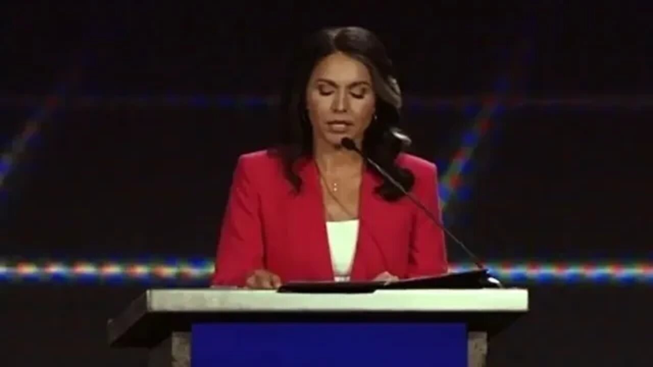 Tulsi Gabbard Speaks On Ending Regime Change & US Does The Opposite