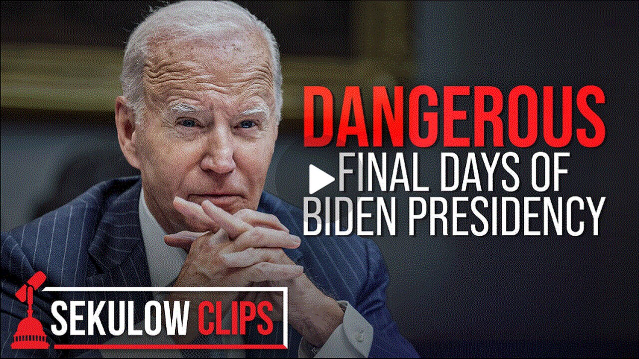 DANGEROUS Final Days of Biden Presidency - WANTING TO LEAVE TRUMP WITH WW3