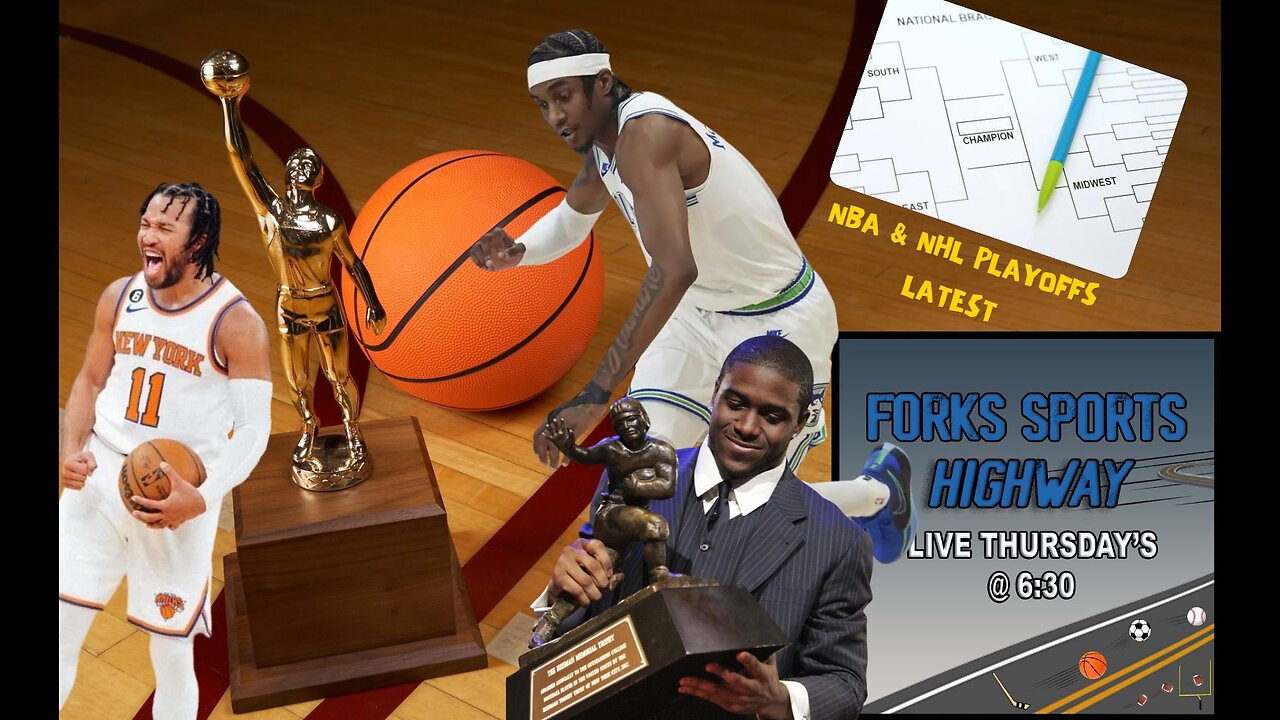 Forks Sports Highway - NBA & NHL Playoffs Latest; NFL Draft Tonight