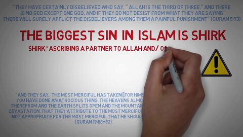 The Most Severe Sin in Islam is Shirk (Polytheism) Worshipping Others Than Allah