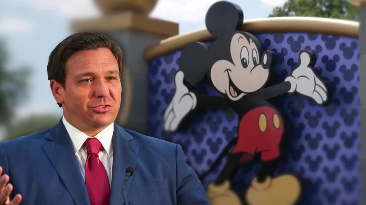 Disney sues Gov. Ron DeSantis, claims 'targeted campaign of government retaliation'