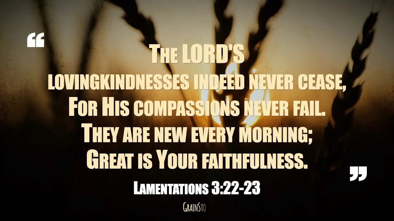 Lamentations - Jacob Prasch