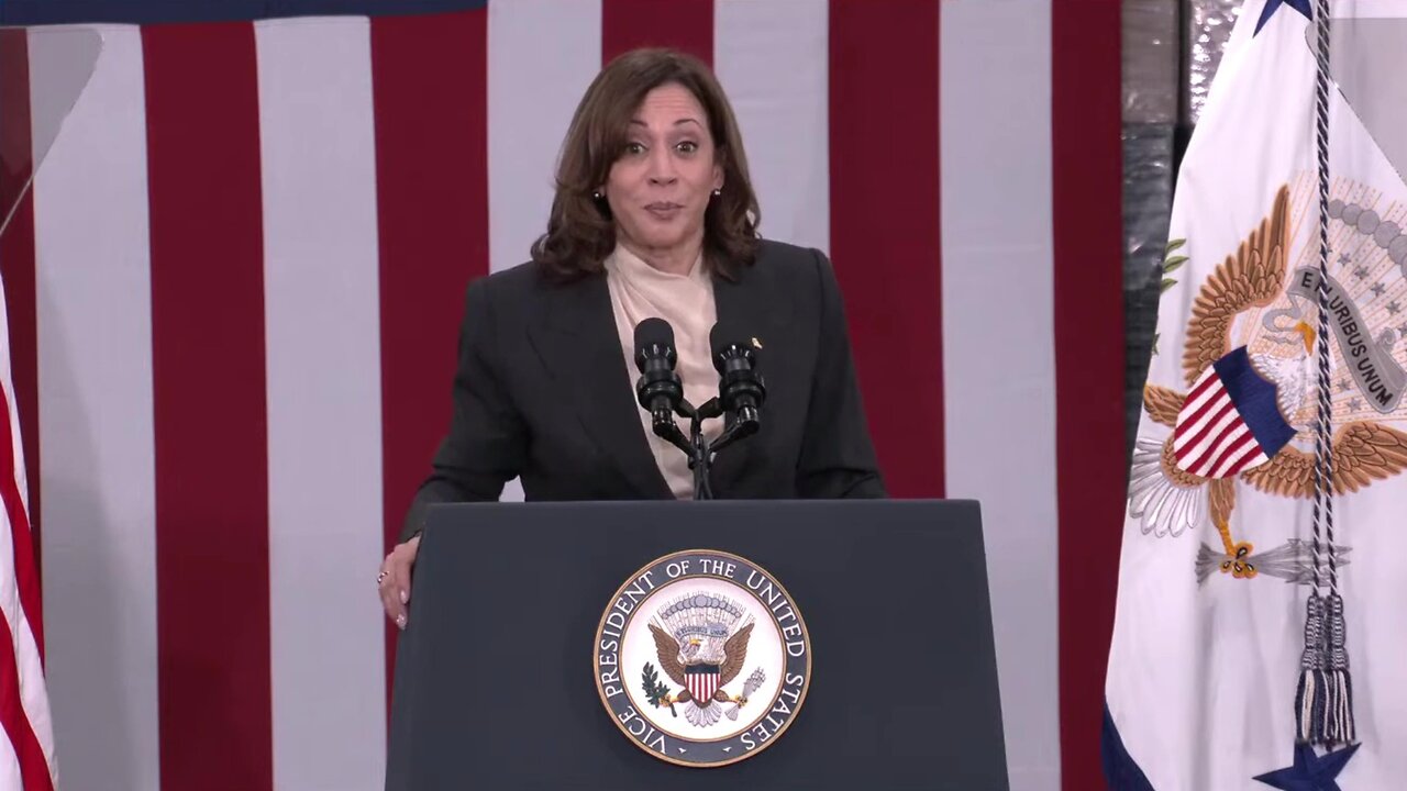 Kamala Harris Word Salad - UNBURDENED Ambition and Aspiration