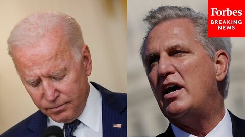 'One Party Socialist Rule For One Year': Kevin McCarthy Excoriates Biden, Democrats