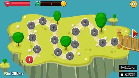 Красный Шар 6 Все уровни подряд/Red Ball 6 All levels in a row