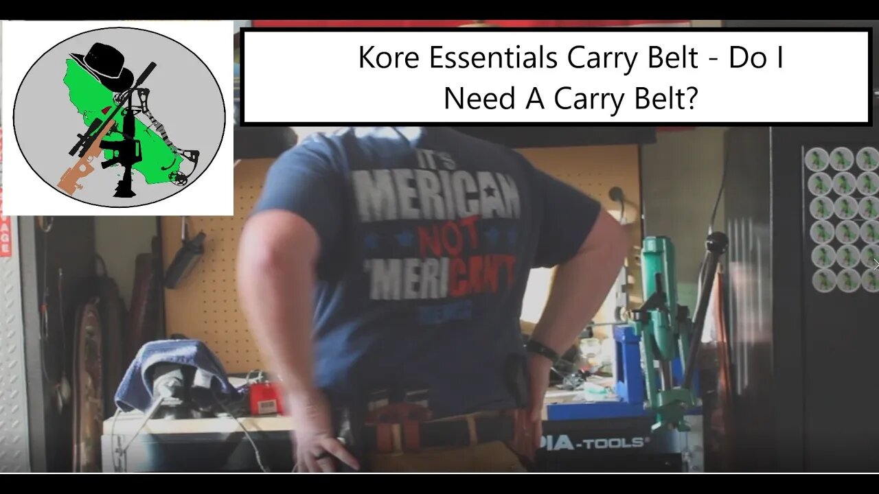 Kore Essentials Belt - Do I Need A Carry Belt?