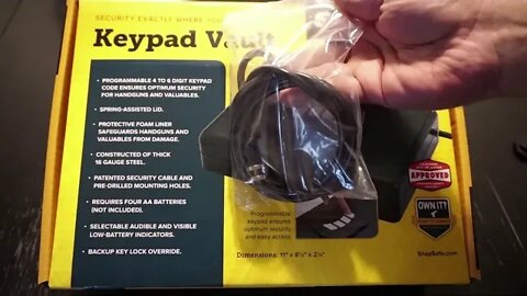 Hornady Snap Safe Keypad Vault overveiw and review!
