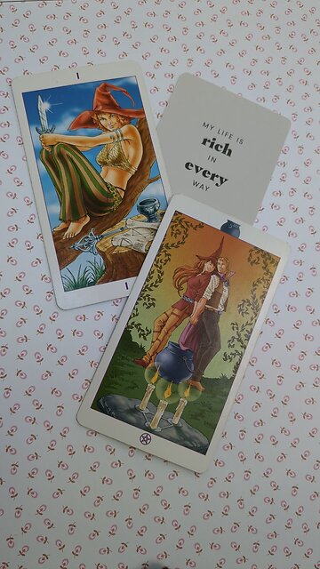 My life is rich in every way - daily Tarot