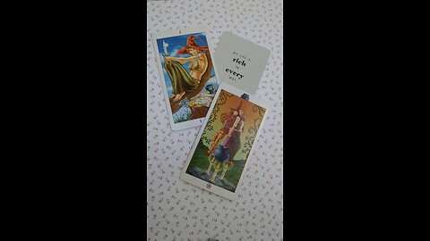 My life is rich in every way - daily Tarot