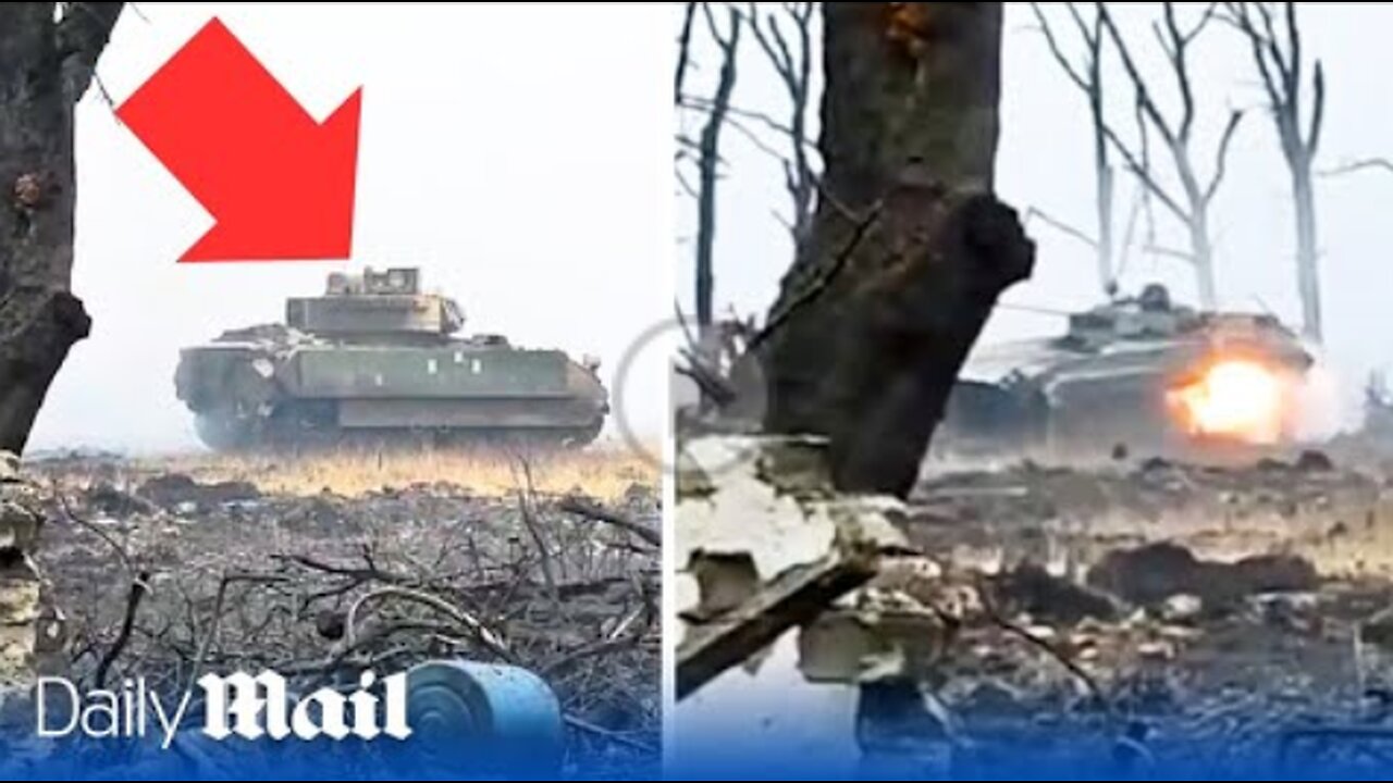 The battle for Stepove: Two Ukraine Bradleys surrounded and destroy Russian T-90M combat tank