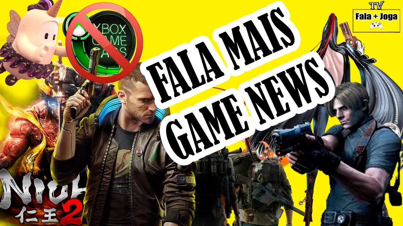FALA MAIS GAME NEWS #1 - NOVO NINJA GAIDEN? LEON EM THE DIVISION 2??? RESIDENT DUBLADO, E MAIS!!!