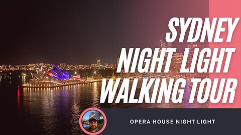 [4K] 2020 Sydney Opera House & Harbour Bridge Night Walk| Sydney Walking Tour | GenX Traveltube