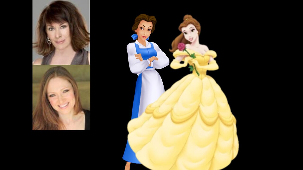 Animated Voice Comparison- Belle (Beauty & the Beast)