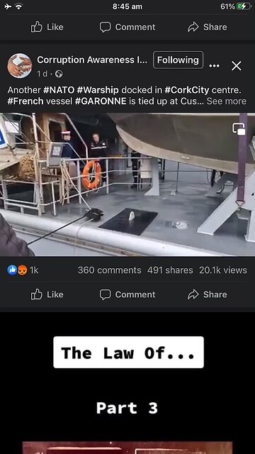 Ireland NATO ship march 2023