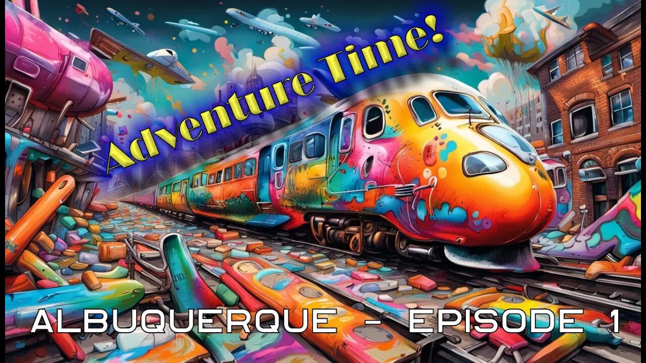 Adventure Time: Albuquerque - Episode 1 - Getting there is Half the Fun!!