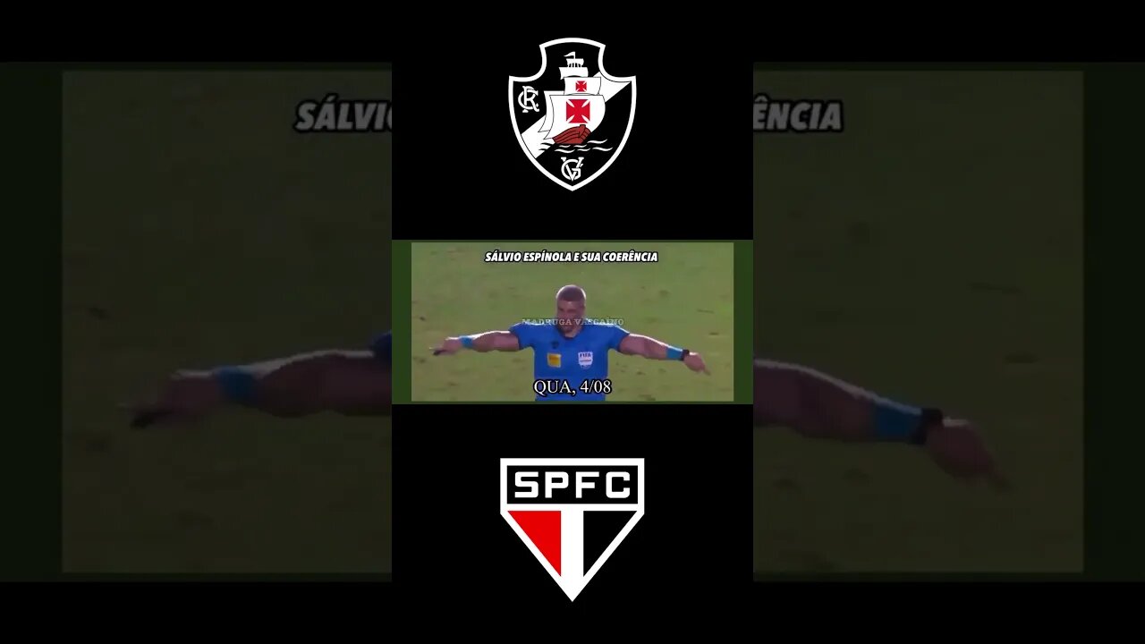 Vasco x São Paulo: Erro de Arbitragem ou Xororô? #Shorts