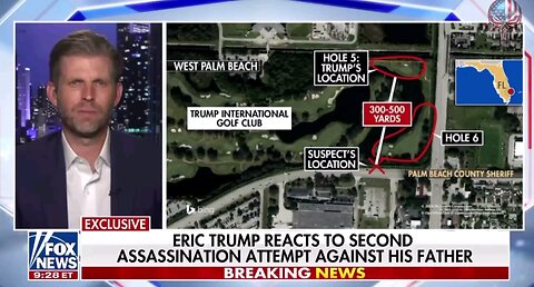 Eric Trump says THEY are trying to kill DJT: They are trying to kill the man.