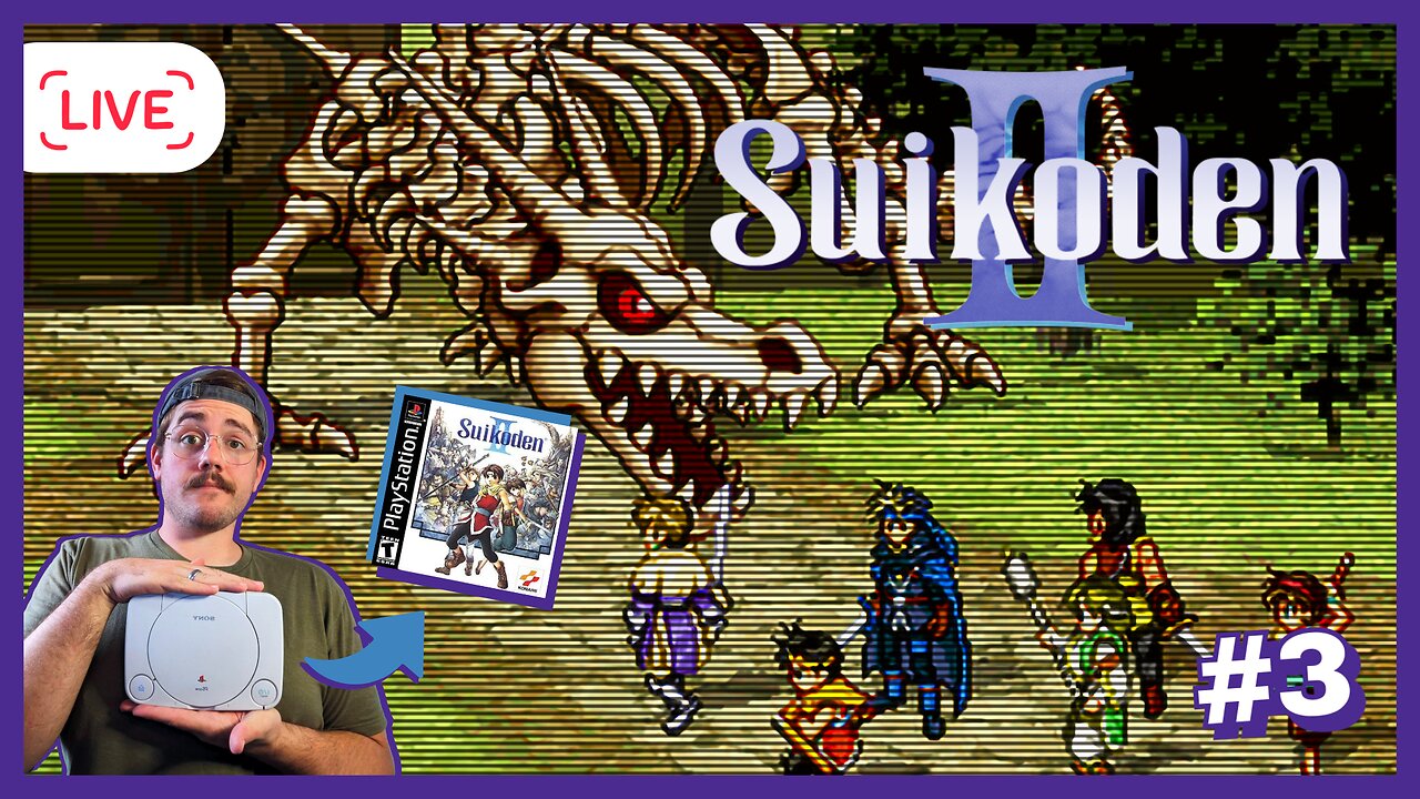 Suikoden II | PlayStation Classic Play Through | Stream