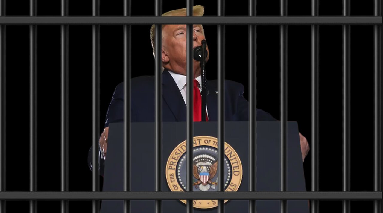 Trump says he will run for president even if convicted, Says he'll run for President From a Cell.