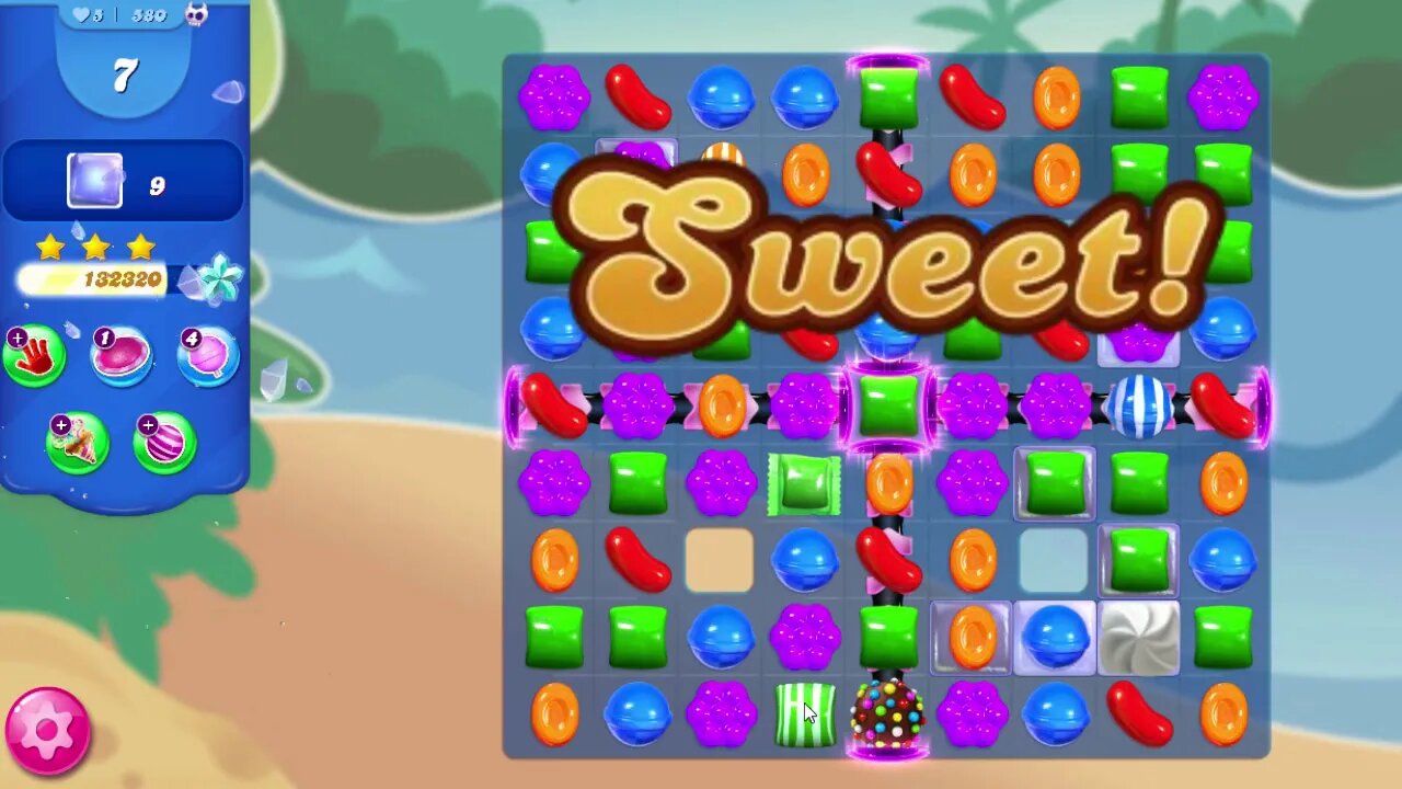 Candy Crush Saga Level 580