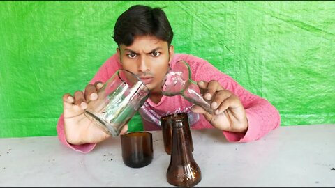 How To Cut Glass Bottle. कांच की बोतल को कैसे कांटे?