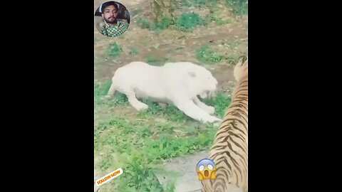 Tiger Fight with White Tiger 🐅🐯