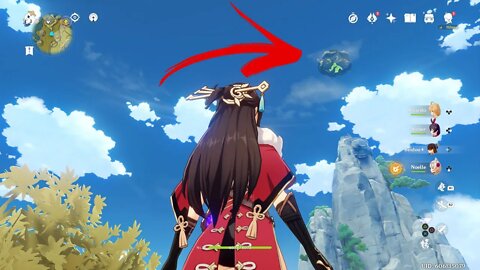 Local mais alto de Genshin Impact.