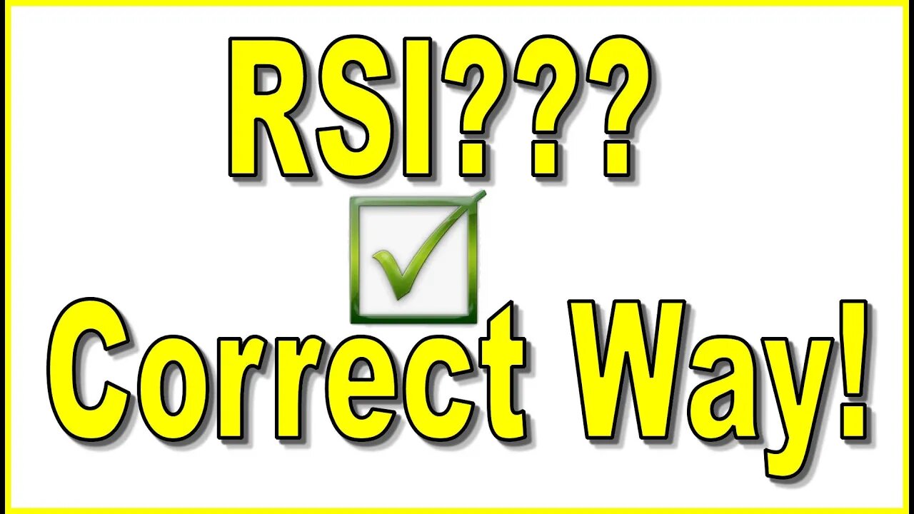 How To Use RSI For Swing Trading - #1049