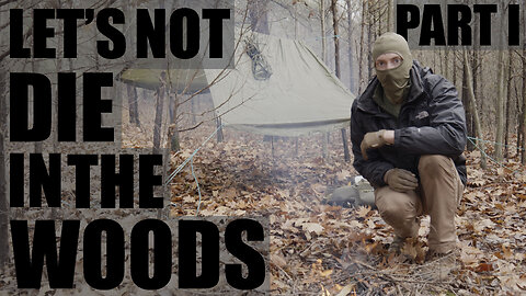 EDC Bag Survival Series Part 1 | Basic Fire & Temporary Shelter
