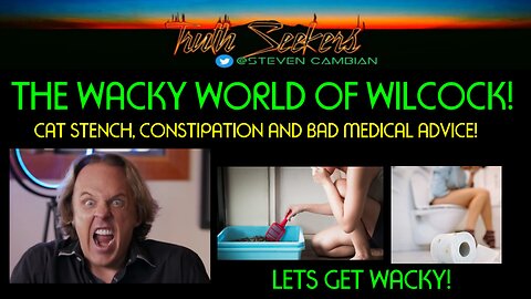 David Wilcock : Cat stench, constipation and bad medical advice!