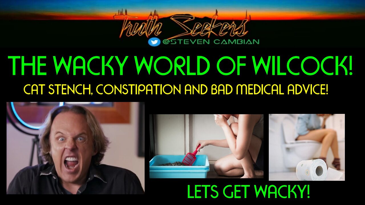 David Wilcock : Cat stench, constipation and bad medical advice!