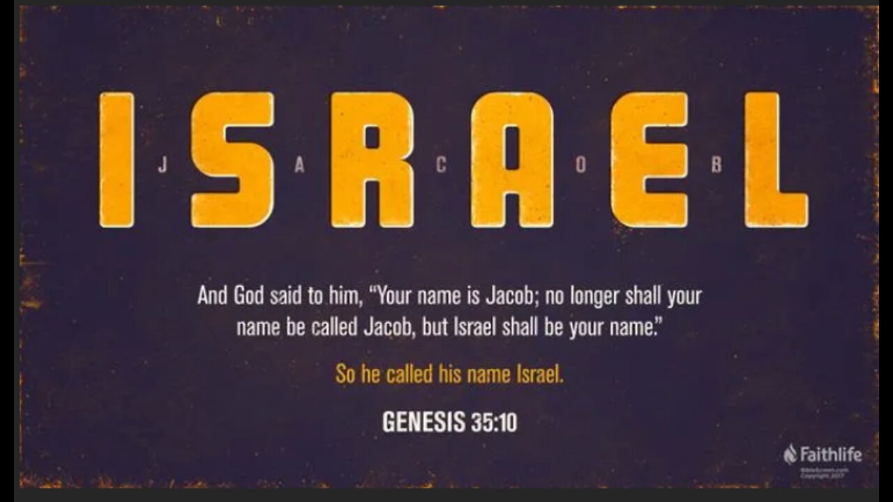 Genesis Chapter 35. Jacob is renamed Israel. (SCRIPTURE)