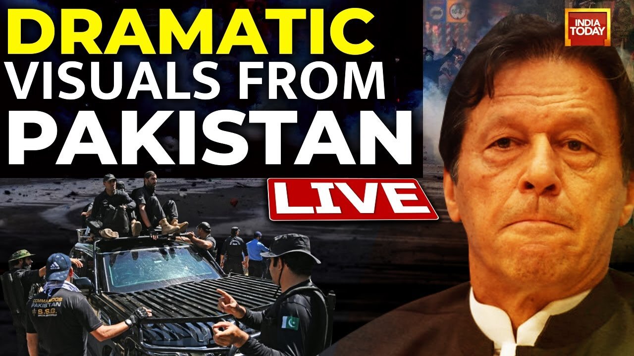LIVE: Pakistan News| Dramatic Visuals As PTI Chief Imran Khan Arrested Outside Islamabad High Court