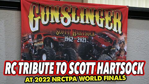RC Gunslinger Tribute To Scott Hartsock at 2022 NRCTPA World Finals