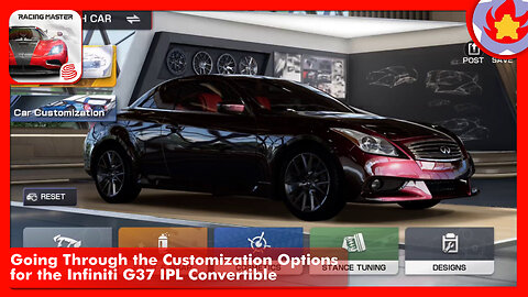 Going Through the Customization Options for the Infiniti G37 IPL Convertible | Racing Master