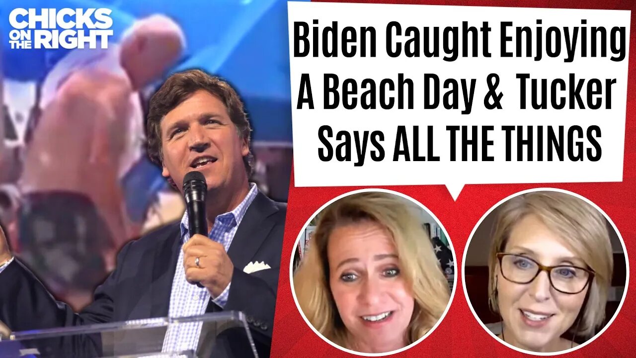 Biden Caught Being The Beach Bunny, Tucker Talks Jan. 6th, & Dana White SHUTS DOWN Stupid Question