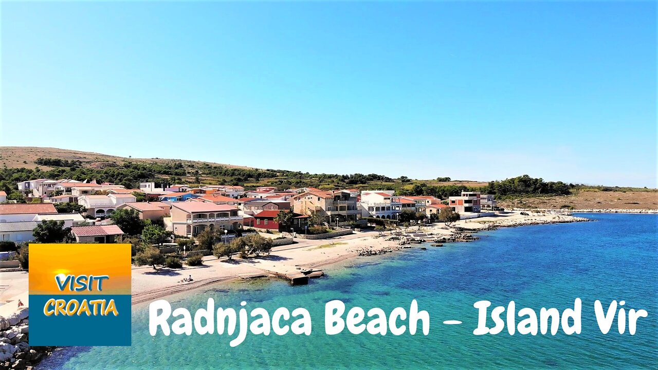 Radnjaca Beach On The Island Of Vir In Croatia