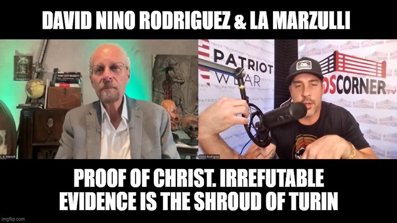 David Nino Rodriguez: Proof Of Christ. Irrefutable Evidence Is The Shroud Of Turin!