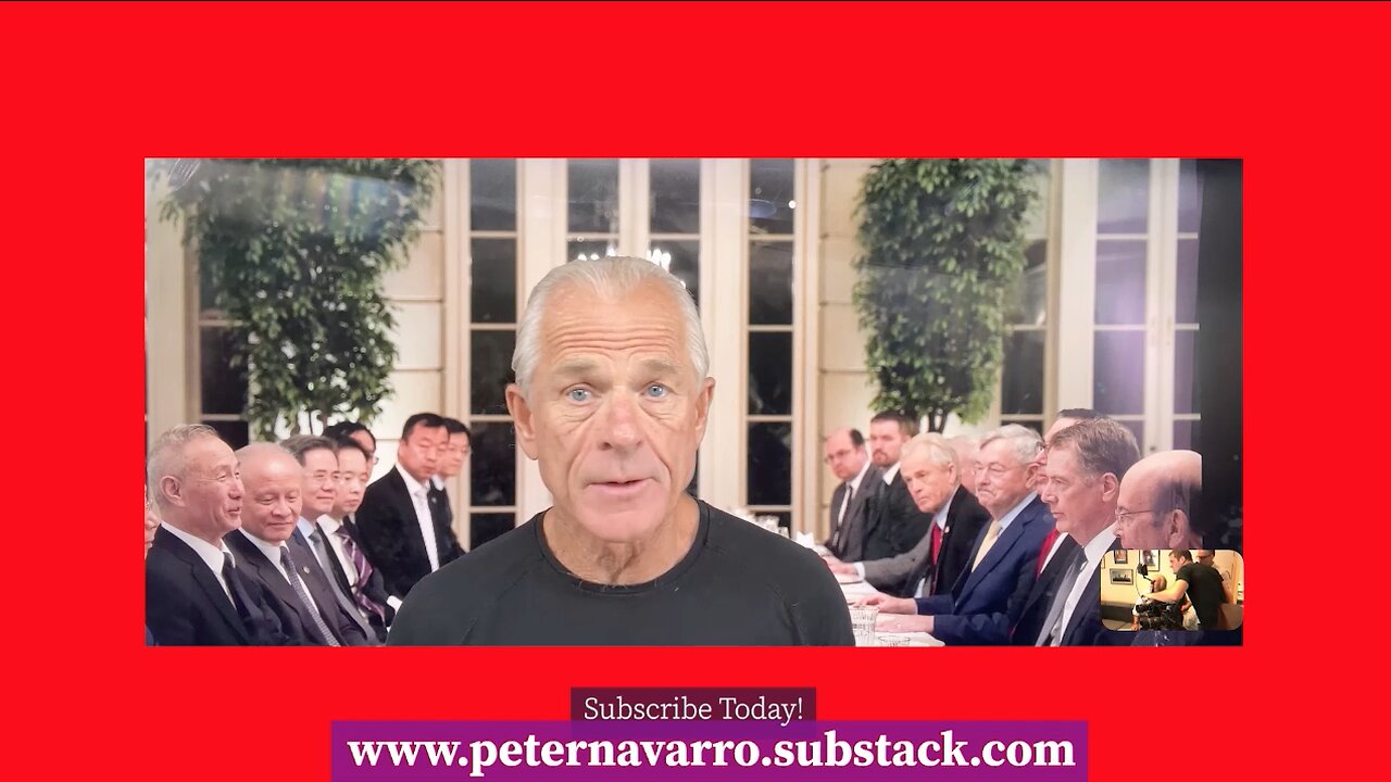 Peter Navarro | A Look Behind the Curtain of Peter Navarro's Podcast | Stop Taking to Communist China Start Defending America!