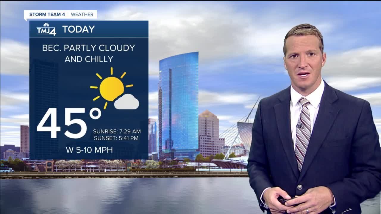 Southeast Wisconsin weather: Starting sunny Wednesday, then turning partly cloudy