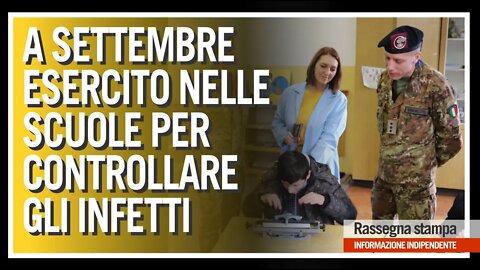 Settembre: esercito nelle scuole per controllare gli infetti | TG CDC - Vero Giornale - 7 Luglio '20