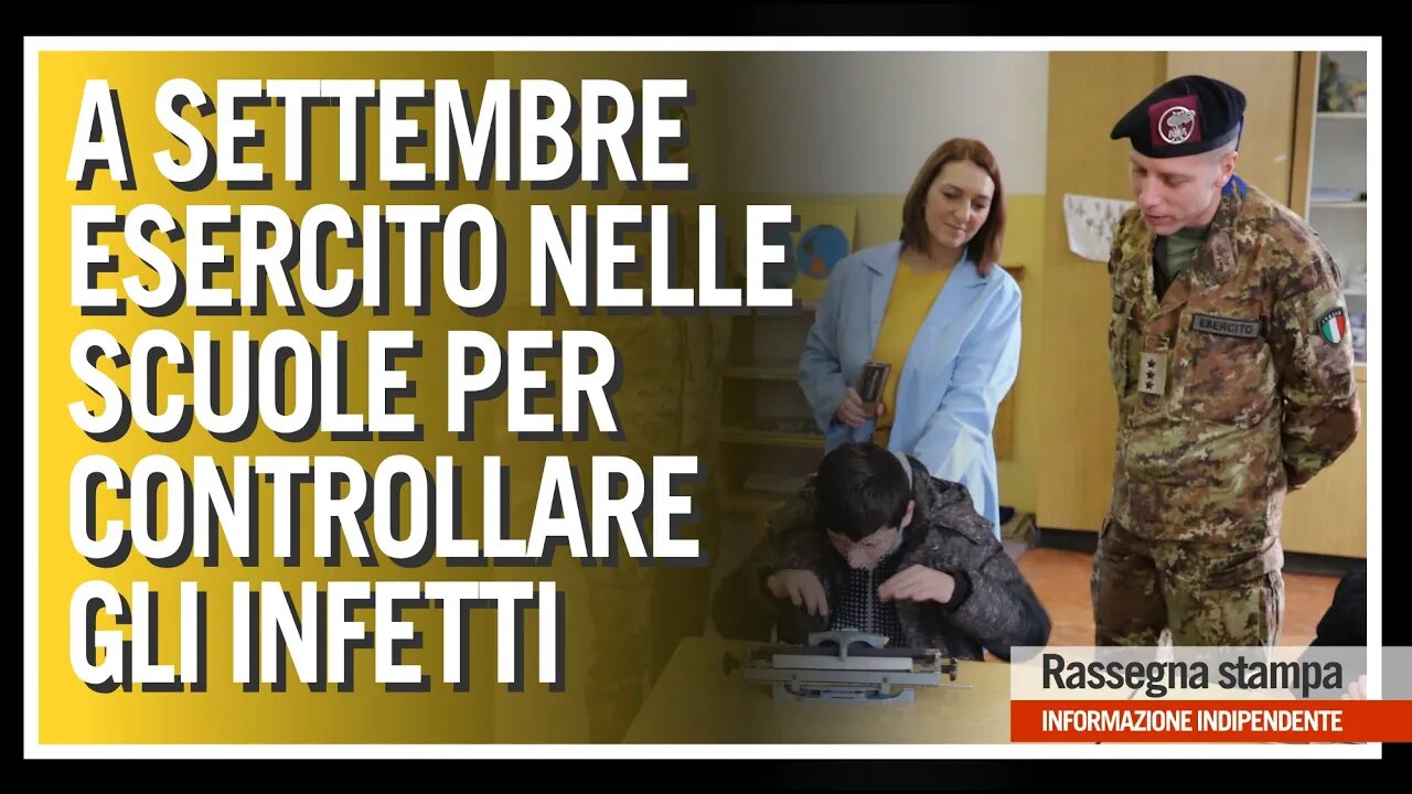 Settembre: esercito nelle scuole per controllare gli infetti | TG CDC - Vero Giornale - 7 Luglio '20