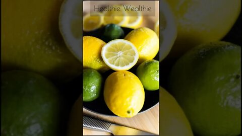 Food Fact: Lemons || Healthie Wealthie