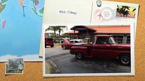 1955 Chevy - #carshow #hooters #chevy