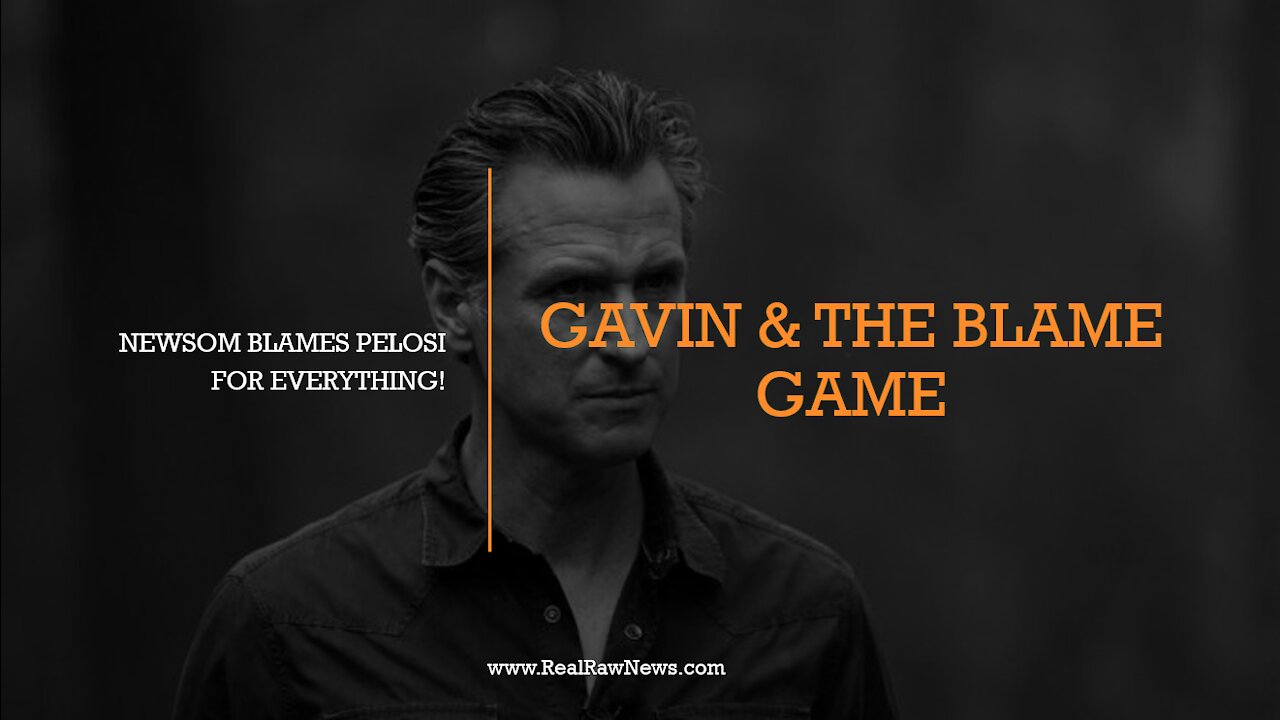 Gavin Newsom Plays the Blame Game at GITMO