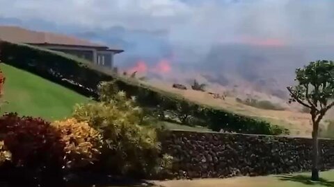 THERE WAS ANOTHER FIRE IN KAANAPALI, WEST MAUI. LOOKS LIKE THEY NEEDED TO BURN DOWN SOME MORE HOMES