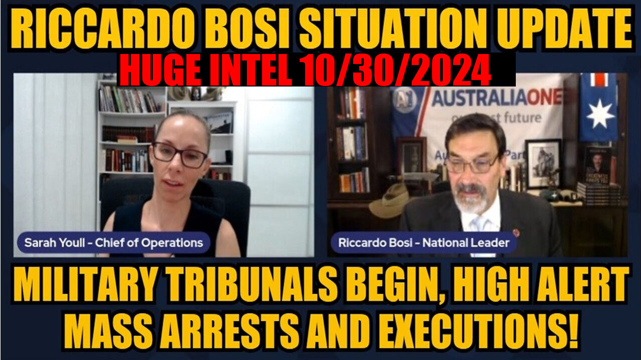 Riccardo Bosi & JUAN O SAVIN HUGE 10.30: Military Tribunals Begin 💥 BENJAMIN FULFORD 💥 PHIL GODLEWSKI